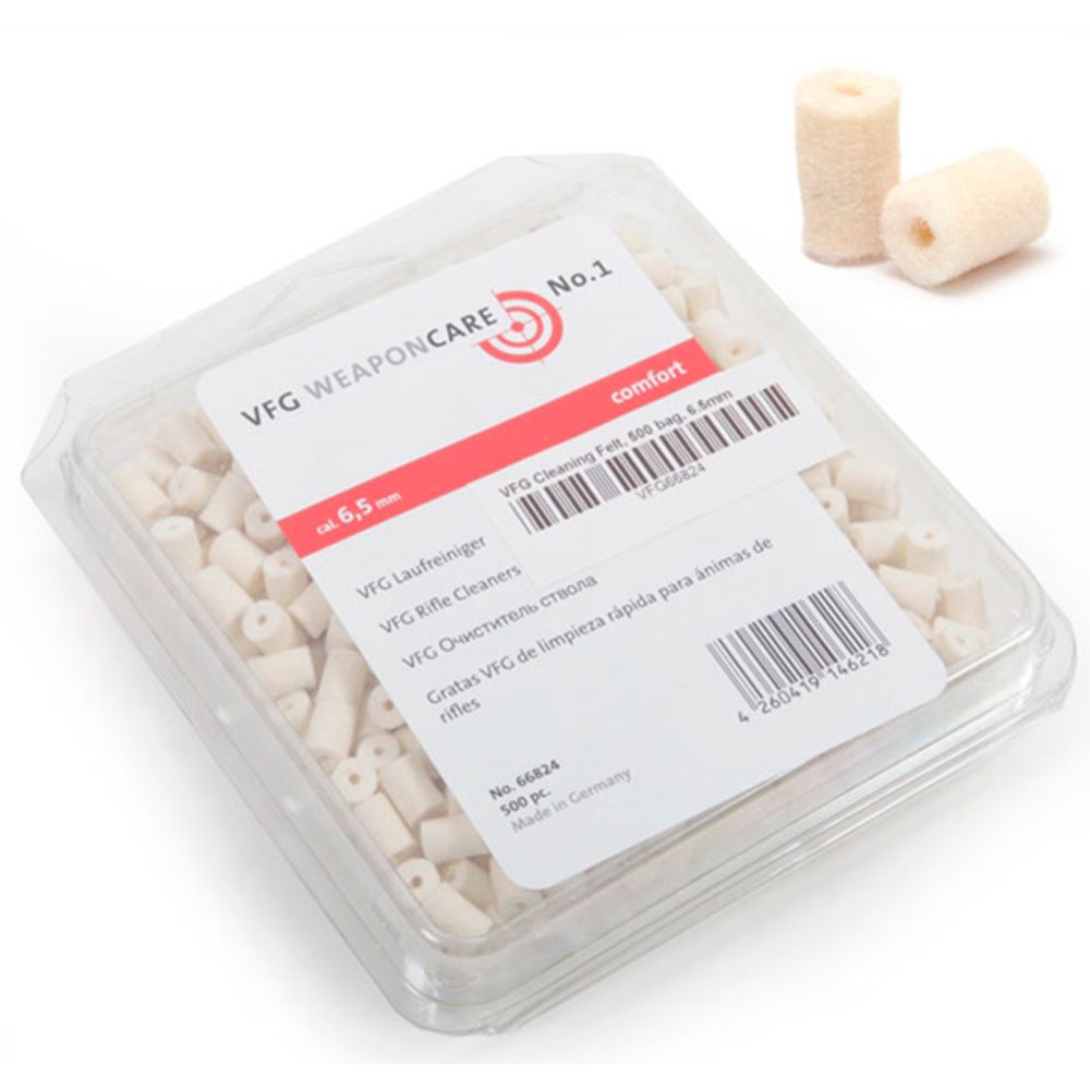 VFG Pussepropper 6,5 mm 500 pak