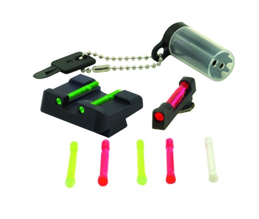 HI-VIZ fluoriserende sikter til Glock