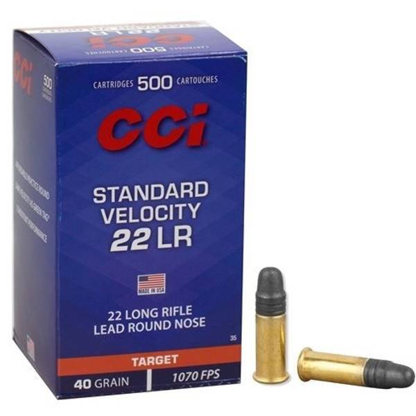 CCI 22 LR Standard 500 skudd